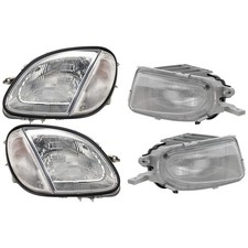 Headlight Driver Passenger Side For Slk Class Mercedes-benz Slk230 1998-2000