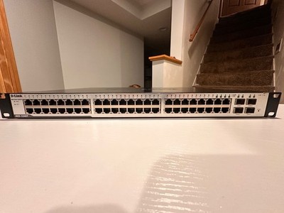 D-Link DGS-1248T 48 Port Web Smart Switch Small Business - Refurbished New Fans