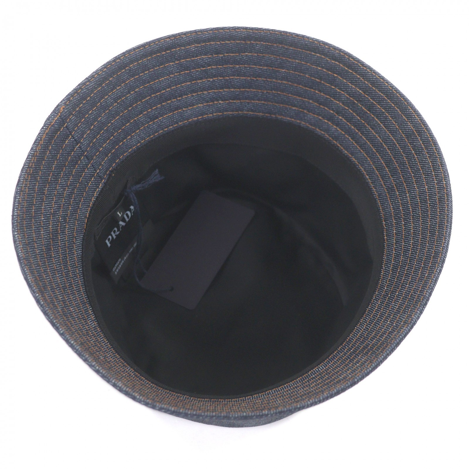 Pristine PRADA hat Triangle logo triangular plate… - image 5