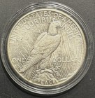 1924-S Peace Silver Dollar - 90%  - Circulated Better Date — photo 2