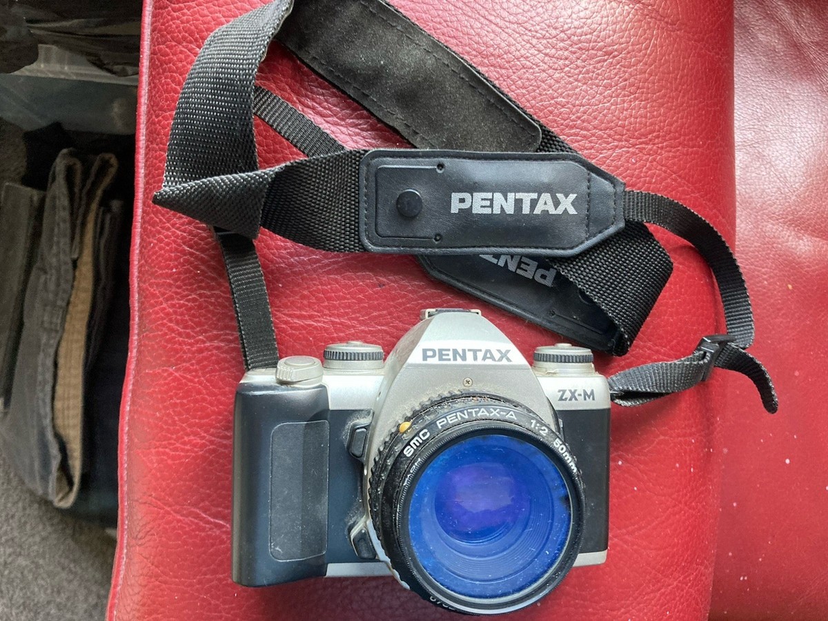 PENTAX ZX-M 35MM CAMERA PENTAX SMC 1:2 50MM LENS | eBay UK