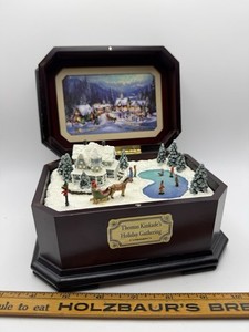 Thomas Kinkade Holiday Gathering Music Box | eBay