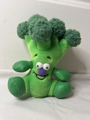 VTG 1990s Toybox Creations Seedies Veggie Friends Charles Broccoli 5  Plush