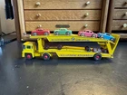 MATCHBOX LESNEY KINGSIZE K-8 YELLOW GUY WARRIOR CAR CARRIER TRANSPORTER ENHLAND
