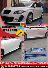 🔥ART.0106 MINIGONNE LATERALI ADATTO PER SEAT LEON MK2 2005-2012 (185CM)🔥