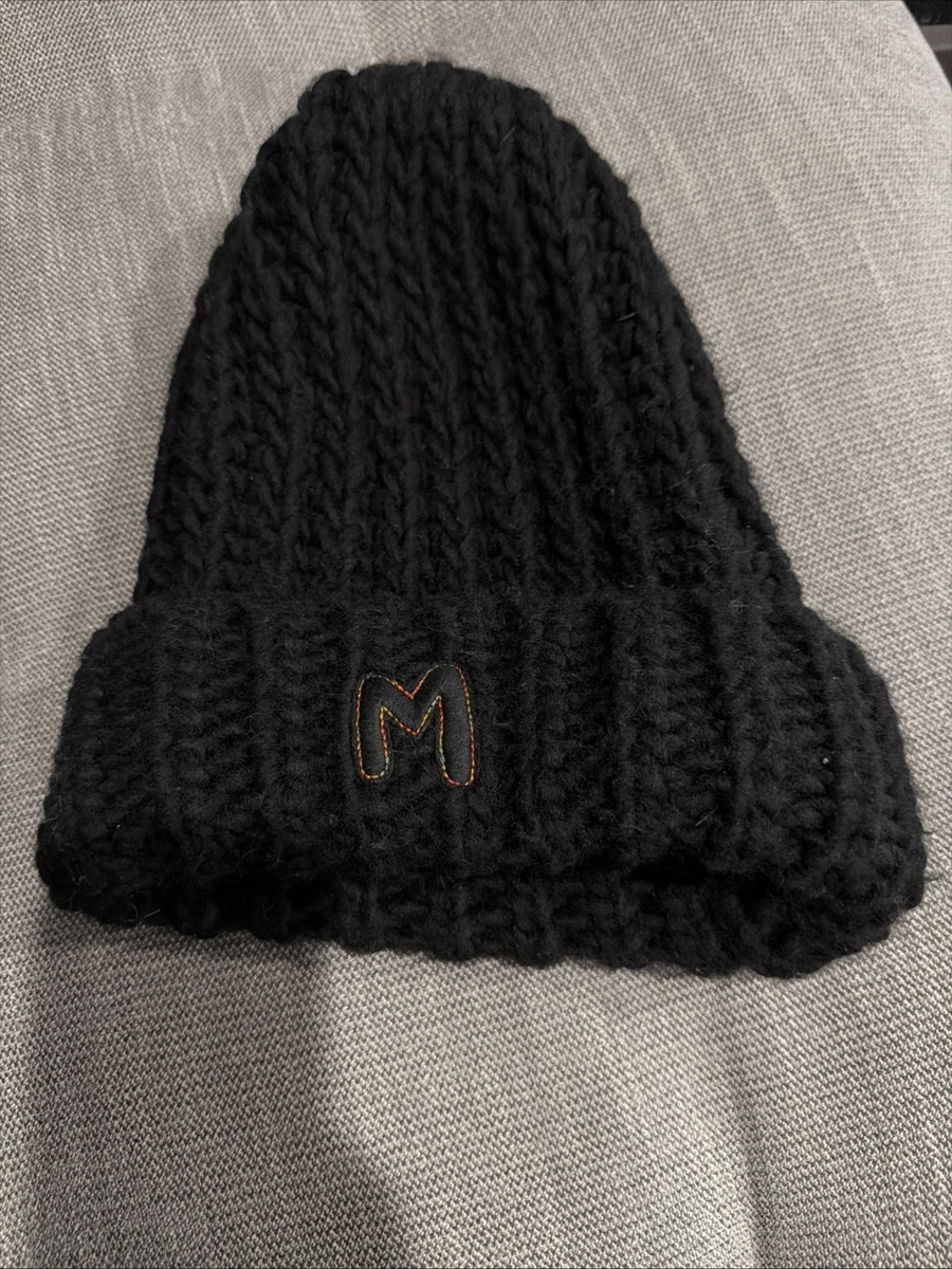 M Missoni Beanie Hat With Logo back Missoni Lindex Striped Multicolor Beanie Hat Wool-Acrylic | eBay main image 3