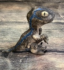 Jurassic World Universal Studios 8" Baby Blue Raptor Plush Toy