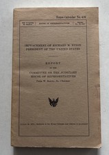 Impeachment of Richard Nixon : Report of House Committee on the Judiciary 1974