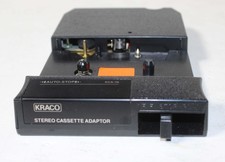 KRACO KCA-7A STEREO CASSETTE ADAPTOR FOR 8 TRACK TAPE PLAYERS NOS