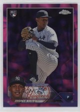 2023 Chrome Update Magenta & Purple Lava Lamp Refractor 67/299 Jhony Brito 4f5