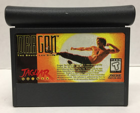 COMPLETE Dragon: The Bruce Lee Story ATARI JAGUAR Manual CIB Fighting BEAT EM UP