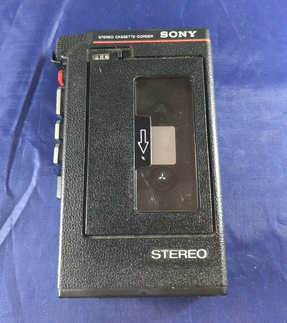 Super Clean Sony Cassette Player Tcs-310 1980s Vintage Great