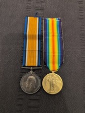 WW1 Casualty Pair 54286 John Odey, Bath, Swindon, 13th Durham Light Infantry