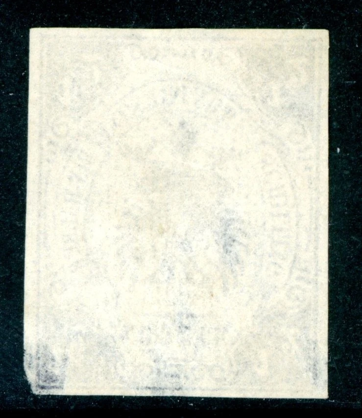 Alemania Estados 1859 Lubeck 1/2s Gris Lila Sc#1 Original Como Nuevo W822 Foto 2 de 4
