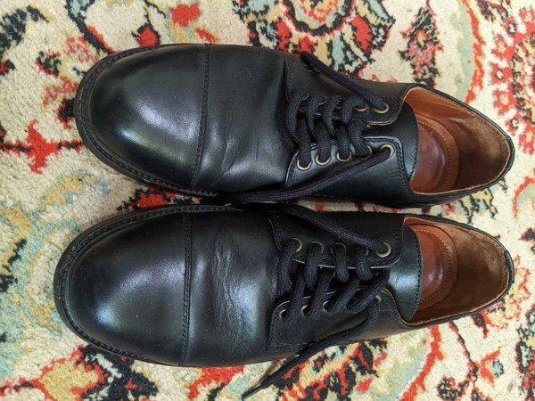 Men Selected Homme Heels Black Leather 42