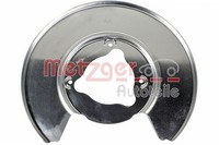 Metzger Autoteile Spritzblech Bremsscheibe 6115566 Aluminium FüR Tesla Model AWD