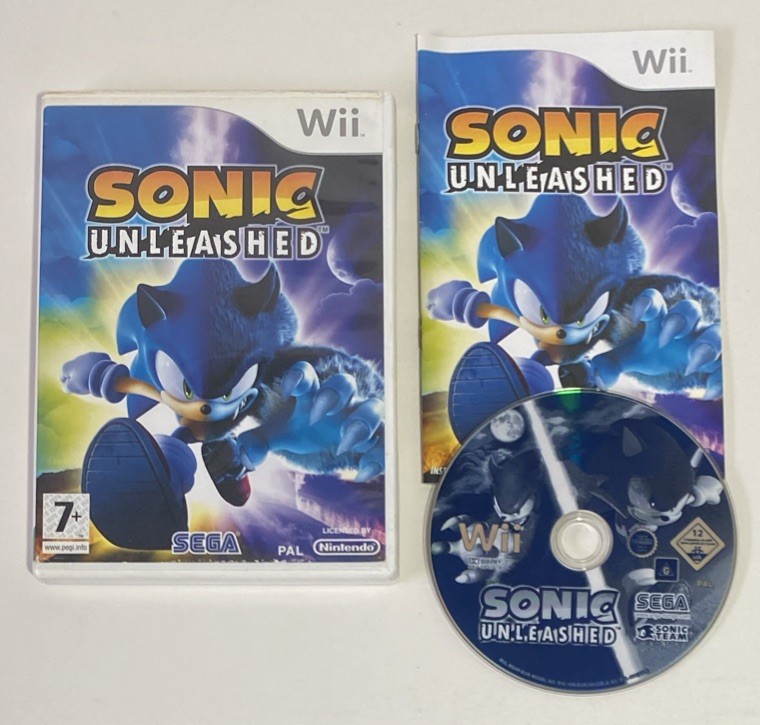 Sonic Unleashed - Nintendo Wii - PAL - TESTED