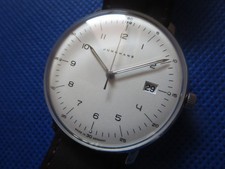 Junghans Max Bill 38 mm 041/4461,00 cuarzo hecho en Alemania con caja, Bauhaus