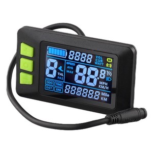 Intelligent LCD Affichage pour les vélos avec design imperméable et USB pour le port