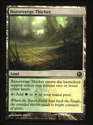 Razorverge Thicket 228/249 Scars of Mirrodin