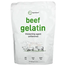 Beef Gelatin Powder, Unflavored, 2 lb (907 g)