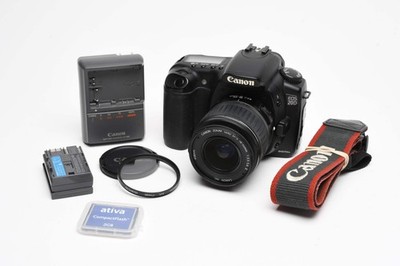 Canon EOS 20D DSLR w/18-55mm f/3.5-5.6 Lens, Batt., charger, strap, UV++