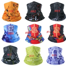 Face Mask UV Protection Neck Gaiter Scarf Bandana Balaclava for Outdoor Sports