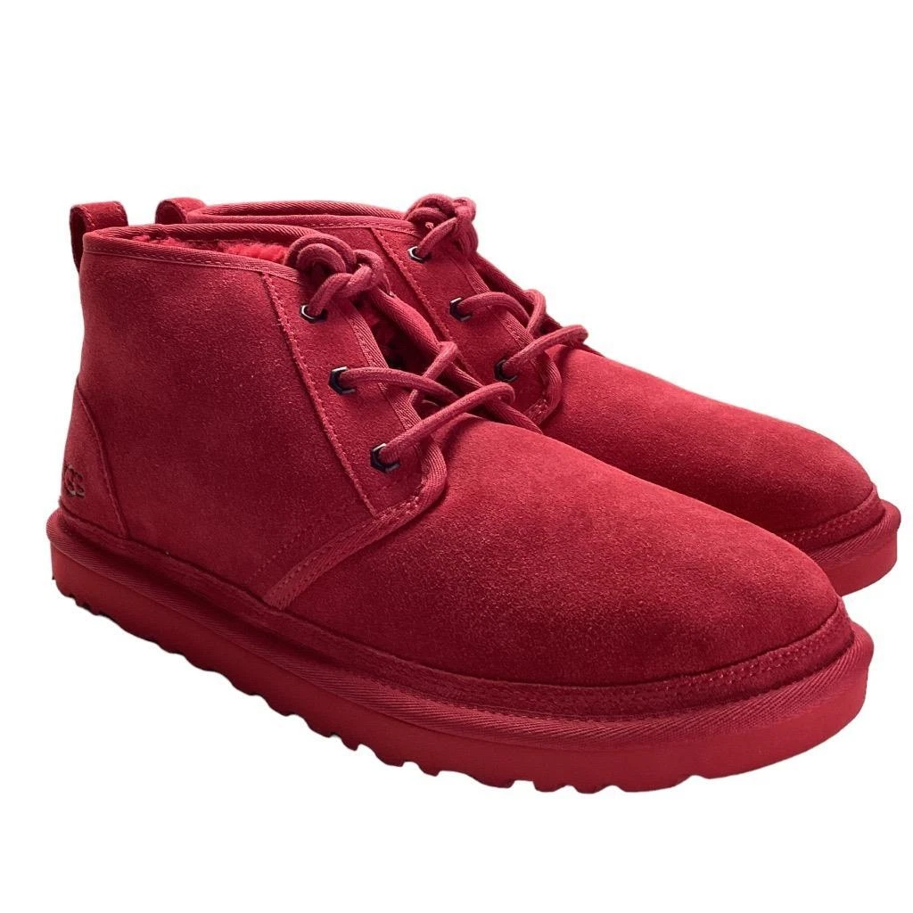 UGG Men\'s Burgundy Suede Chukka Boots - Classic Lace-Up Style UGG® Men main image 2