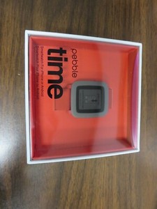 Marque nouvelle Pebble Time montre intelligente 501-00022 emballage d'origine rouge - Je travaille !