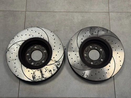 BMW X5 E70 F15 X6 E71 F16 ROTINGER Perforated Front Brake Disc Ventilated 2x - Picture 7 of 13