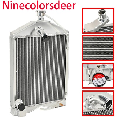 2 Row Aluminum Cooling Radiator For Ford Tractor Radiator 2N 8N 9N ...