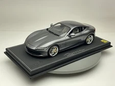 BBR 1/18 P181854 Ferrari Roma 2019 Titanium Grey (MR AUTOART D&G KYOSHO HH CMC)
