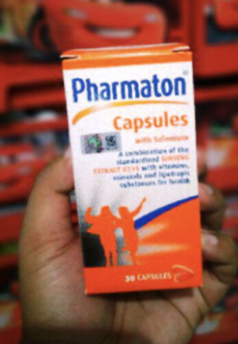 100's PHARMATON Capsules with Ginseng Extract and Selenium - Energy Booster - Picture 7 of 7
