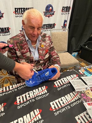 dame ric flair shoes blue