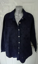 Billi Made On Earth O/s Made In Italy Cotton Button Up Jacket Shirt Shacket New