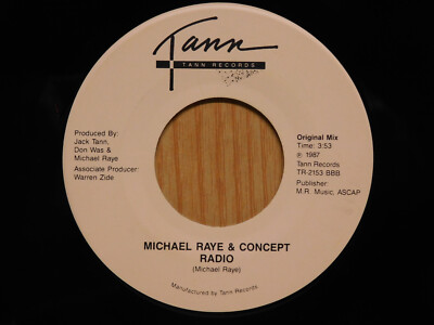 Michael Raye and Concept original funky remix 45 Radio on Tann 