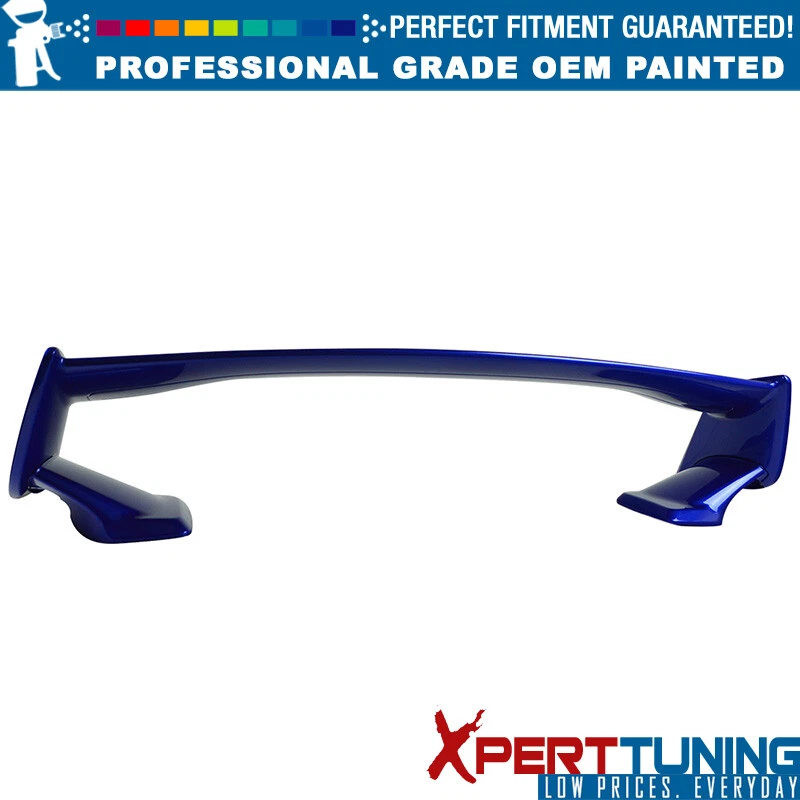 Fits 12-16 Impreza 15-21 WRX STI OE Painted Trunk Spoiler #K7X Wr Blue Pearl - Imagem 2 de 4