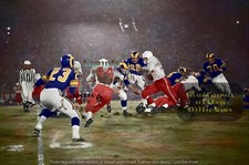 CHICAGO CARDINALS at LA RAMS 08/31/1959  PRINT  (5 sizes) 2a