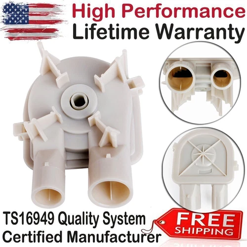 Washer Water Drain Pump Part Replacement For Whirlpool Kenmore 3363394 3352293