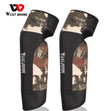 WEST BIKING Winter Leg Warmers Windproof Motorcycle Cycling Knee Pad Protector