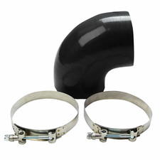 4 102mm 90 Degree Elbow Coupler Silicone Hoseintakeintercooler Pipe Clamps 4 102mm 90 Degree Elbow Coupler Silicone Hoseintakeintercooler Pipe Clamps