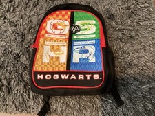 Image of BNWT New Harry Potter Hogwarts Backpack - House Crests - Gryffindor - Vegan