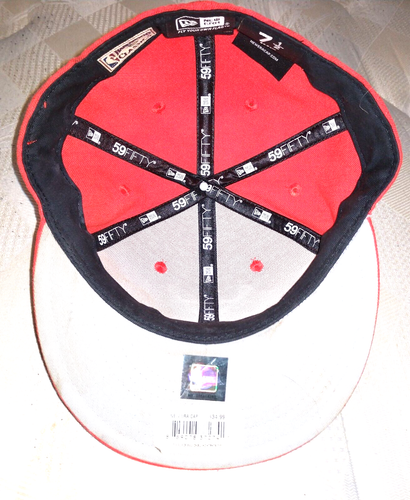 Chicago Bulls Windy City New Era 59Fifty NBA Hardwood Classic Adjustable Hat 7.5 - Bild 7 von 7