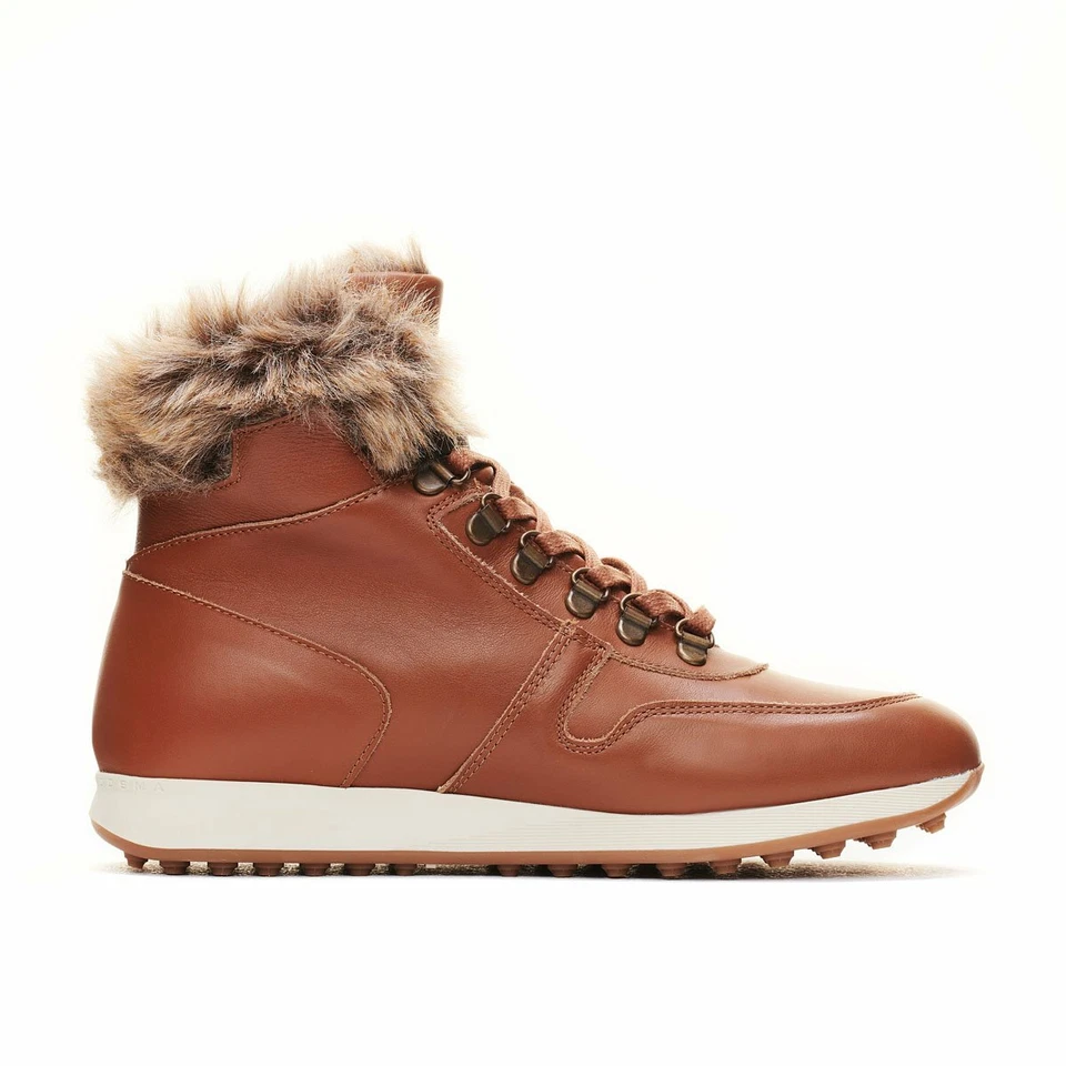 Duca Del Cosma Palazzo Damen Golf Winterstiefel Cognac