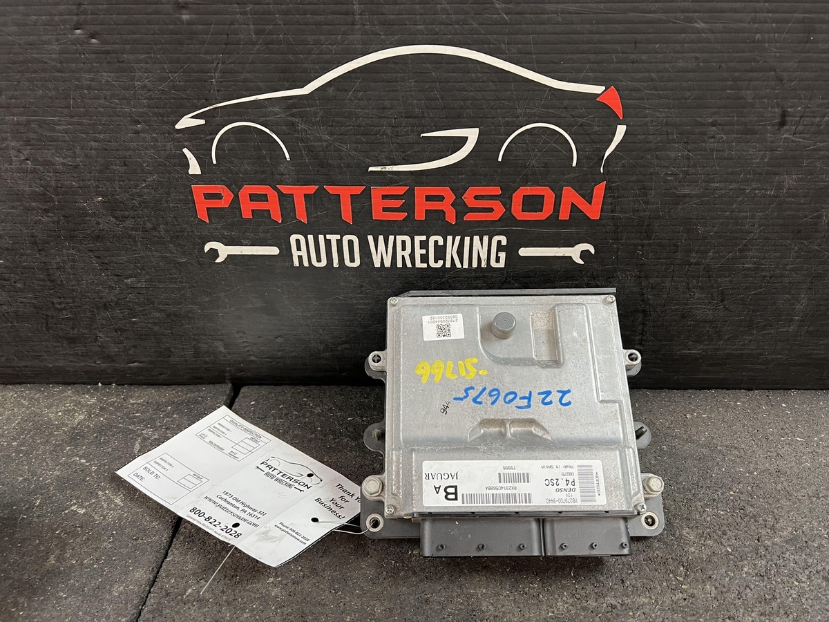 2009 JAGUAR XF SUPERCHARGED ECM ECU ENGINE COMPUTER CONTROL MODULE