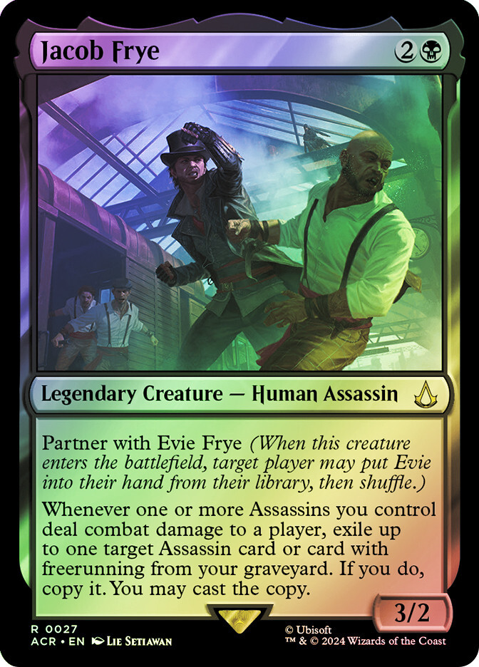 MTG FOIL Jacob Frye - Assassin's Creed #027 | eBay
