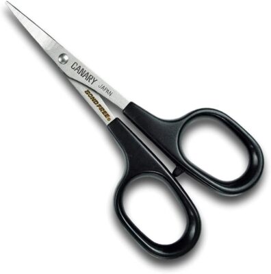 Canary Craft Scissors For Ultra-fine Design DSB-100C Curved Blades  Bond Free