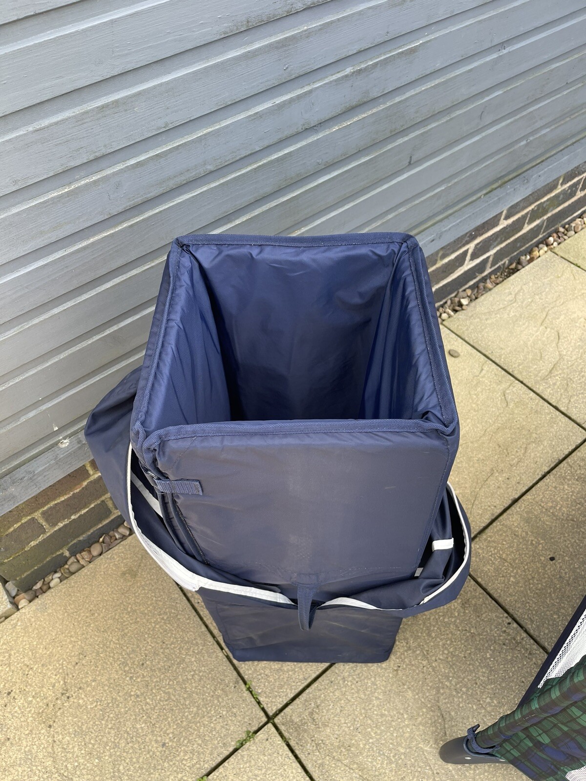 Mothercare Travel Cot and Playpenblue tartan design eBay