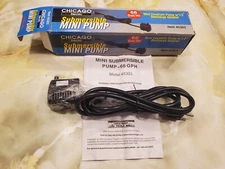 Chicago Electric Submersible Mini Fountain Pump - NEW - MODEL 45303 - 66 GAL/HR