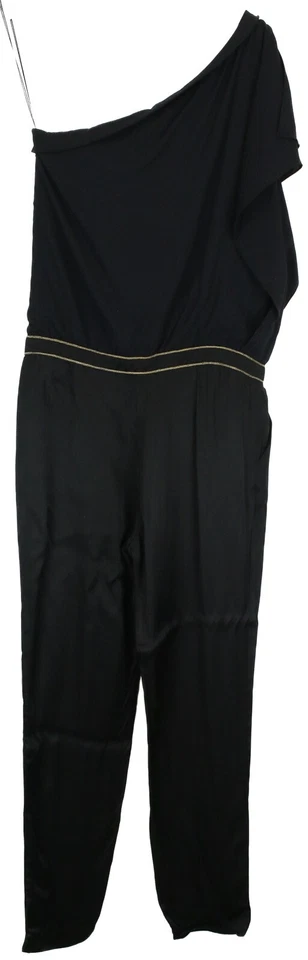 NAF NAF Jumpsuit Damen (EU) 38 Ärmellos Offene Schulter Schwarz - Bild 2 von 4